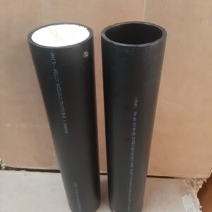 3" SDR17 tube 18" long <br>1 1/2" plug