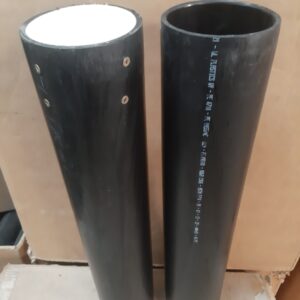 4" SDR21 tube 24" long <br>3" plug