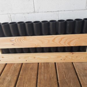 1.91 consumer racks. 12 shots. <br>12" tubes