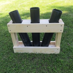 3" three shot fan rack. Built to your specs