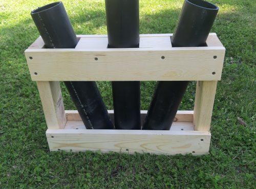 3″ three shot fan rack. Built to your specs