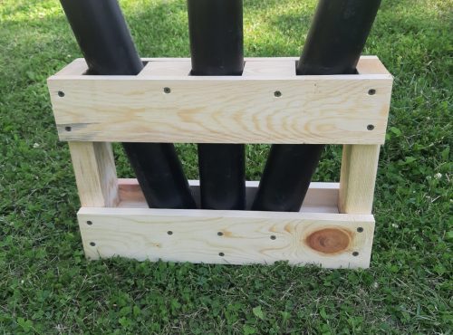 2.5″ three shot fan rack. Built to your specs