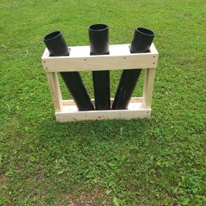 4" three shot fan rack. Built to your specs