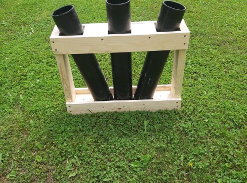 4″ three shot fan rack. Built to your specs
