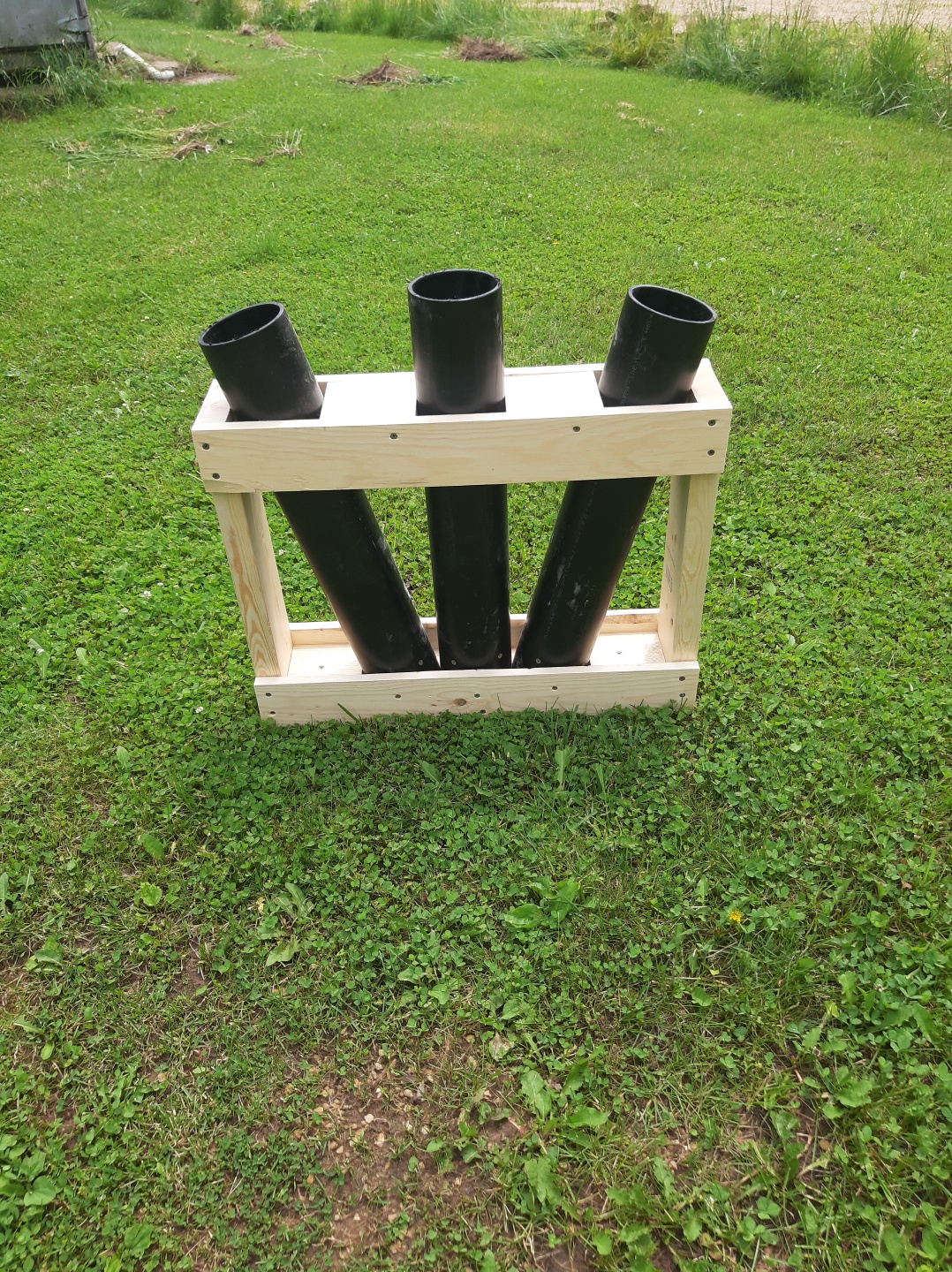 4" three shot fan rack. Built to your specs